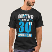 Skydiver Gift 30th Birthday T-shirt (Voorkant)