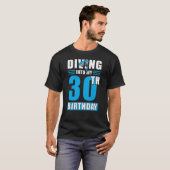 Skydiver Gift 30th Birthday T-shirt (Voorkant volledig)