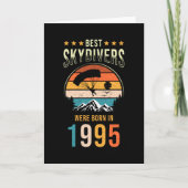 Skydiver Gift, geboren in 1995 Kaart (Voorkant)