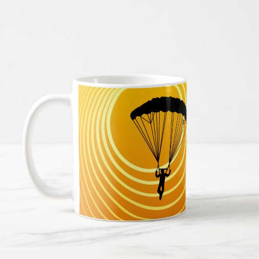 skydiver koffiemok (Links)
