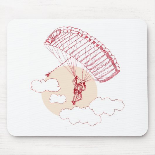 Skydiver Muismat (Voorkant)