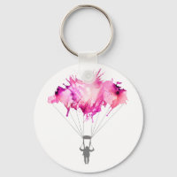 Skydiver Parachute Skydiving Parachuting Art Gift