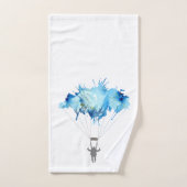 Skydiver, Parachute. Skydiving Sport. Parachuting Bad Handdoek (Handdoek)
