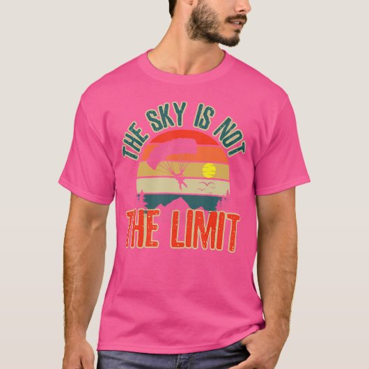 Skydiver Skydive Jumping Parachute Base Jump Skydi T-shirt (Voorkant)