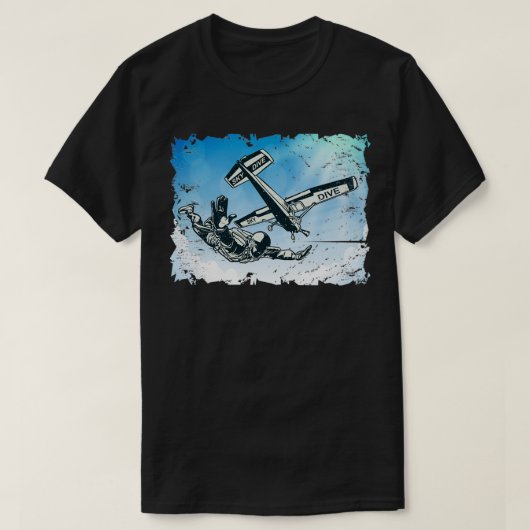 Skydiver Skydive Skydiving Paragliding Paraglider T-shirt (Design voorkant)