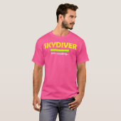 Skydiver Skydiving Parachuting T-shirt (Voorkant volledig)