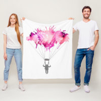 Skydiver, Skydiving Parachutist Blanke