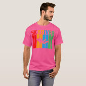 Skydiver Skydiving T-shirt (Voorkant volledig)