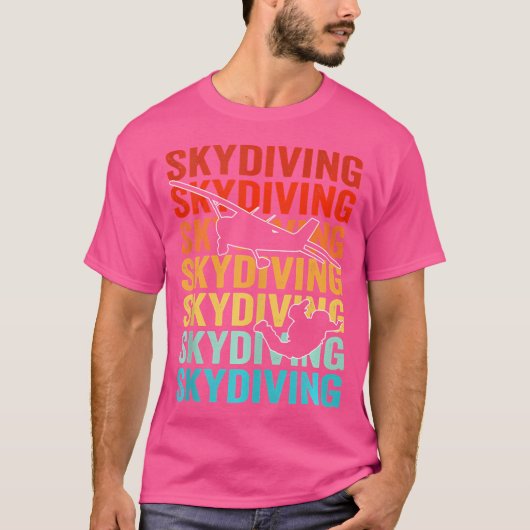 Skydiver Skydiving T-shirt (Voorkant)