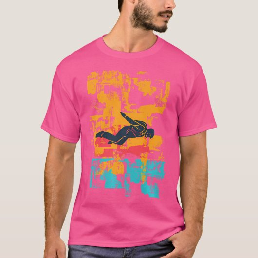 Skydiver Skydiving T-shirt (Voorkant)