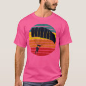 Skydiver Sunset Parachute Skydiving Parachuting T-shirt (Voorkant)