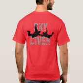 SKYDIVER T-SHIRT (Achterkant)