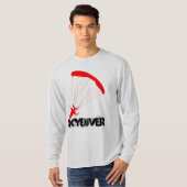 SKYDIVER T-SHIRT (Voorkant volledig)