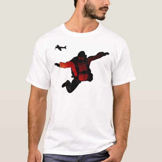 Skydiver T-shirt (Voorkant)