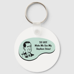 Skydiver Voice Sleutelhanger