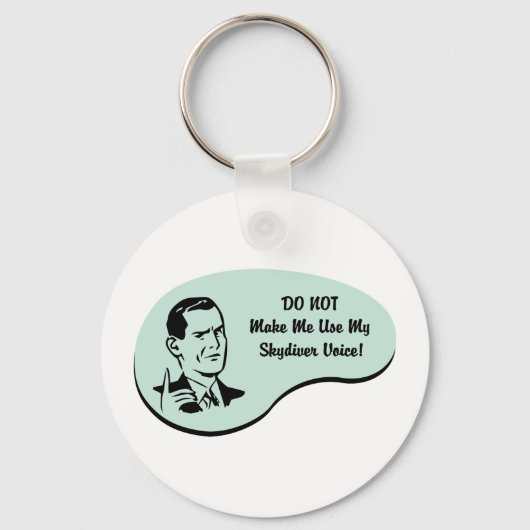 Skydiver Voice Sleutelhanger (Voorkant)
