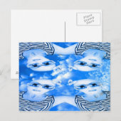 Skydivers Briefkaart (Voorkant / Achterkant)