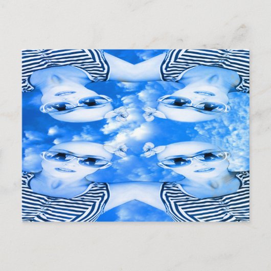 Skydivers Briefkaart (Voorkant)