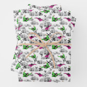 Skydivers Inpakpapier Vel (In situ)