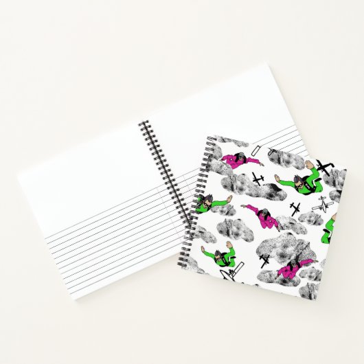 Skydivers Notitieboek (Binnen)