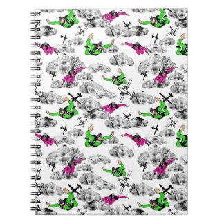 Skydivers Spiral  Notebook Notitieboek
