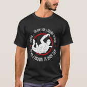 Skydiving And Skydiver Quote T-shirt (Voorkant)