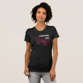 Skydiving Babe T-shirt (Voorkant volledig)