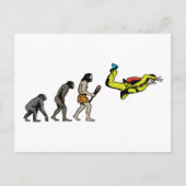 Skydiving Briefkaart (Voorkant)