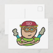 Skydiving Briefkaart