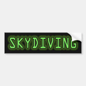 Skydiving Bumpersticker (Voorkant)