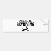 Skydiving Bumpersticker (Voorkant)