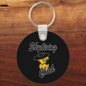 Skydiving Chick #4 Sleutelhanger (Voorkant)