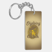 Skydiving Chick #6 Sleutelhanger (Voorkant Links)