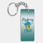 Skydiving Chick #7 Sleutelhanger (Voorkant Links)