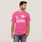 Skydiving Dad voor Skydivers T-shirt (Voorkant volledig)