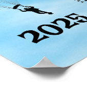 Skydiving Design 2025 Kalender Poster (Hoek)