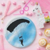 Skydiving Design Paper Party-Bord Papieren Bordje (Feest)