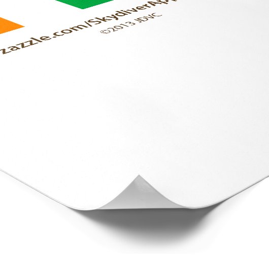 Skydiving Desire Poster (Hoek)