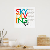 Skydiving Desire Poster (Keuken)