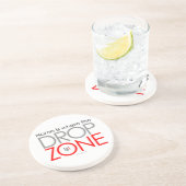 Skydiving Drop Zone Zandsteen Onderzetter (Zijkant)