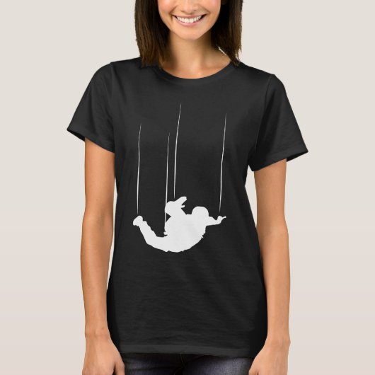 Skydiving en Free Falling T-shirt (Voorkant)
