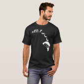 Skydiving Evolution Parachute T-shirt (Voorkant volledig)