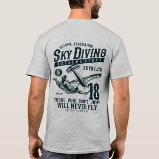 Skydiving Extreem Sport T-shirt