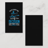 Skydiving Extreme Sport Lover Hobby Paraglider Visitekaartje (Voorkant / Achterkant)