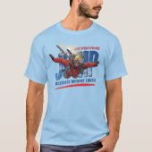 Skydiving-Feel Freedom Above the Clouds | Aldult T-shirt (Voorkant)
