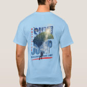 Skydiving-Feel Freedom Above the Clouds | Aldult T-shirt (Achterkant)