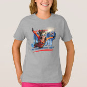Skydiving-Feel Freedom Above the Clouds | Kids T-shirt (Voorkant)