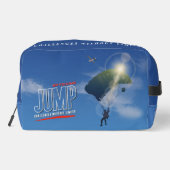  Skydiving-Feel Freedom Above the Clouds | Men Toilettasje (Achterkant)