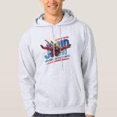 Skydiving-Feel Freedom Above the Clouds | Men's Hoodie (Voorkant)