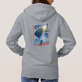 Skydiving-Feel Freedom Above the Clouds | Women Hoodie (Achterkant)
